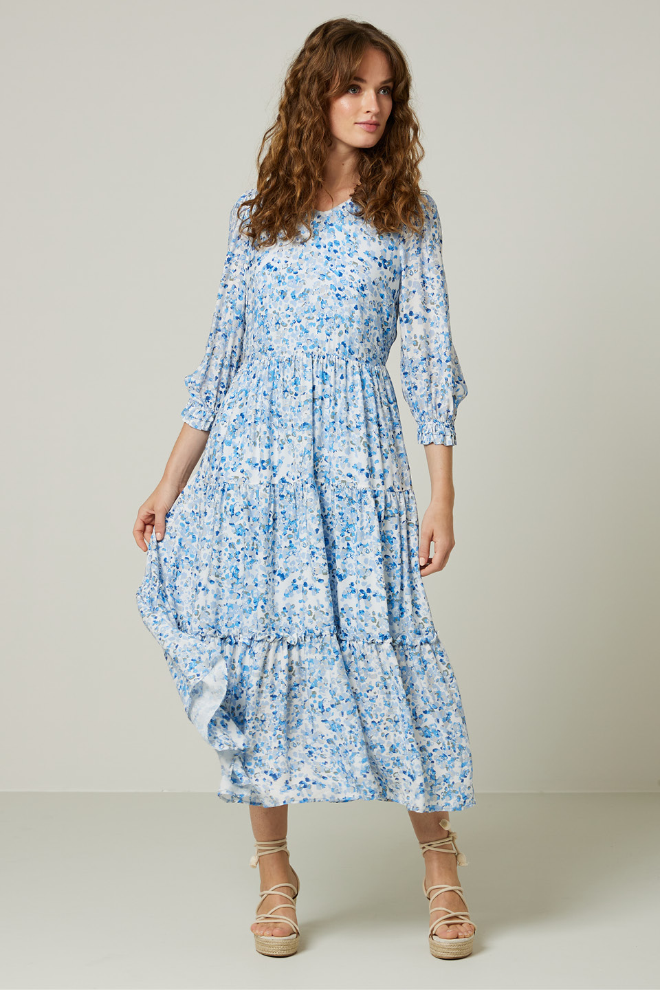 Jean Paul blomsterede kjole