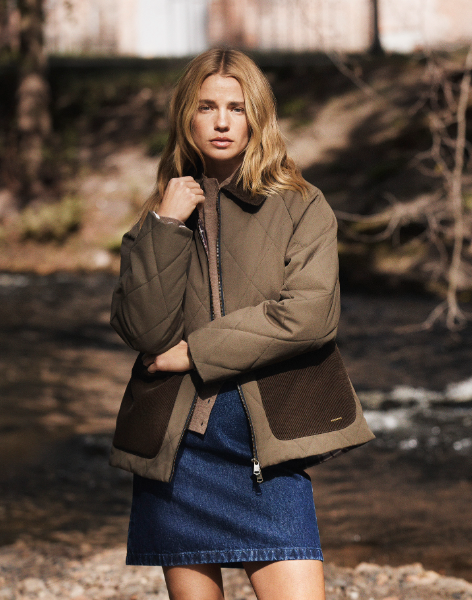 Kenza jakke fra Jean Paul – quiltet høstjakke til dame 2025 fra MATCH