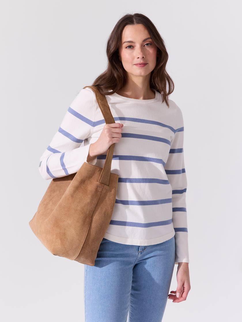 Lucilla stripet genser T23