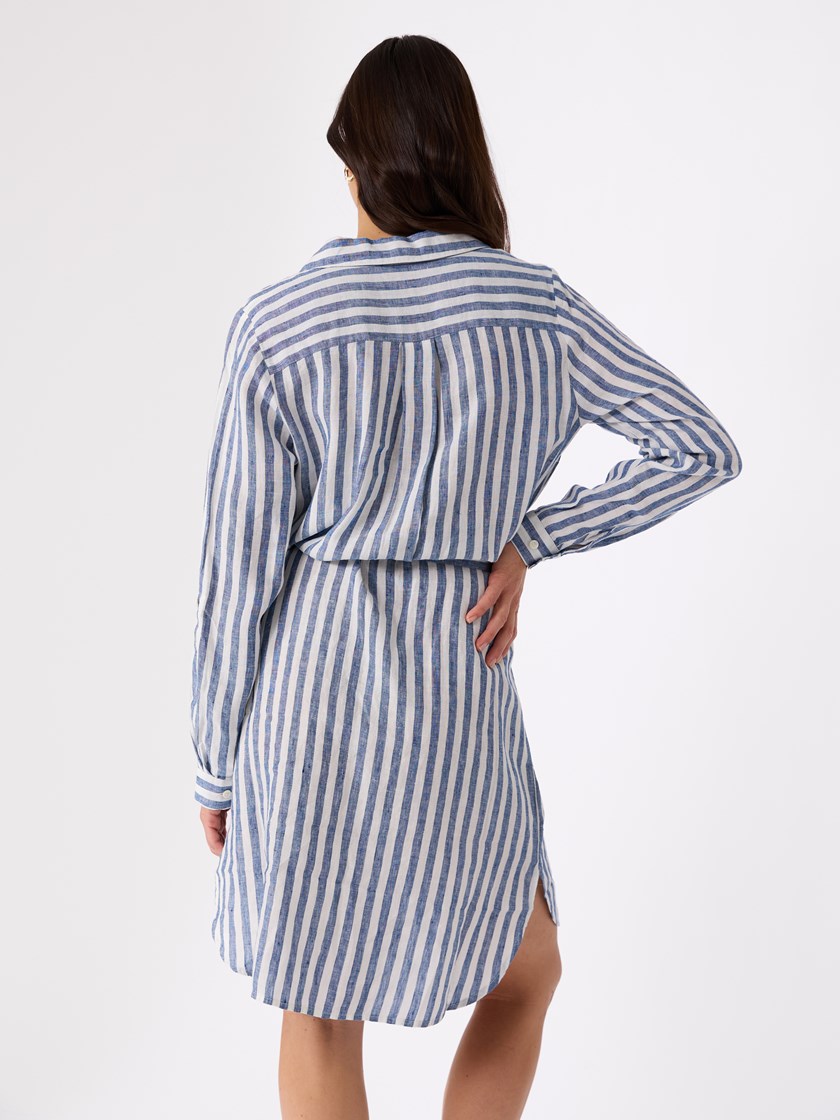 7514205 EM6 7051645496508 22_Meghan stripet linskjortekjole EM6.jpg_