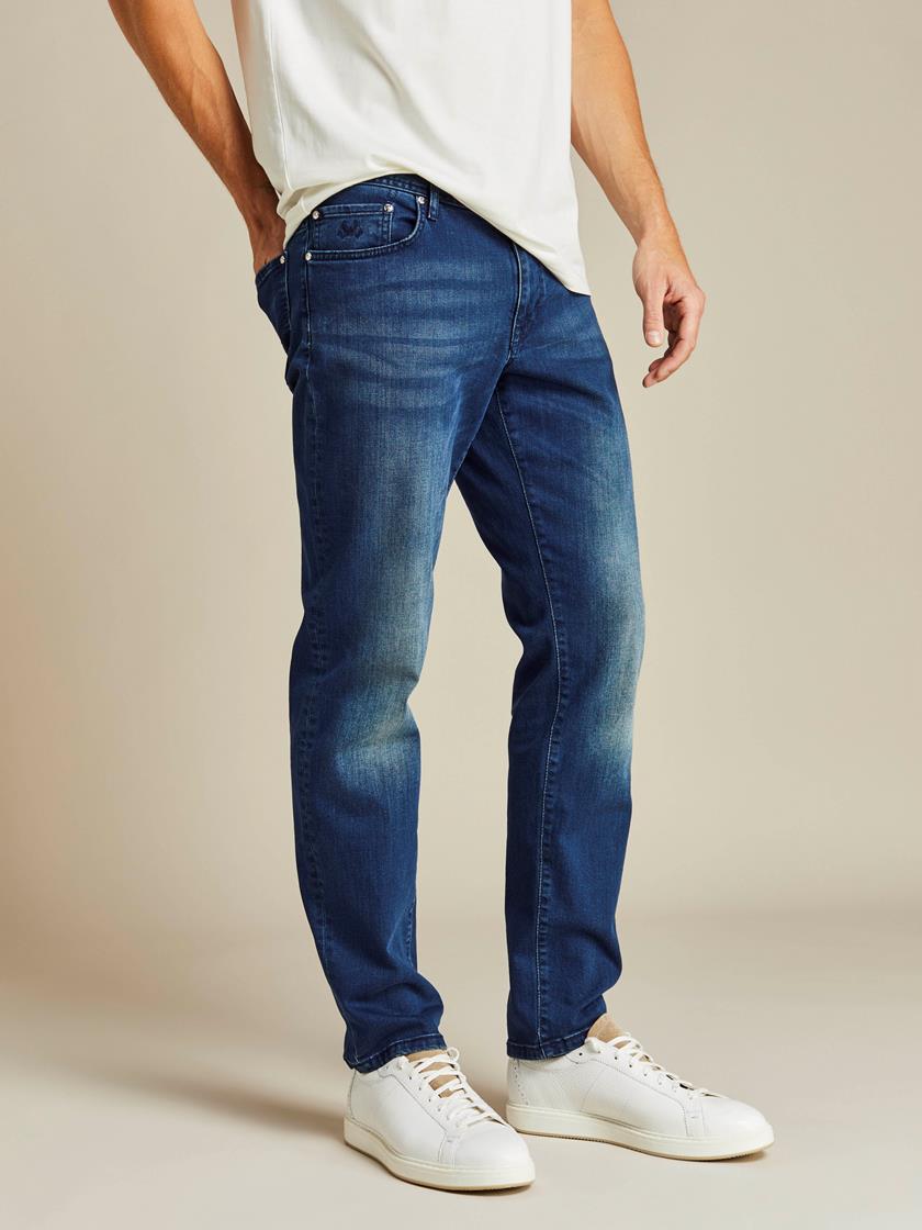 Leroy Legend Blue Blue Stretch Jeans D06