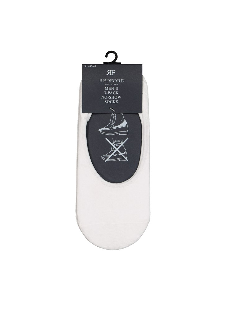3- pack No Show Sock 7226854_OAA-REDFORD-NOS-FRONT.jpg_Front||Front