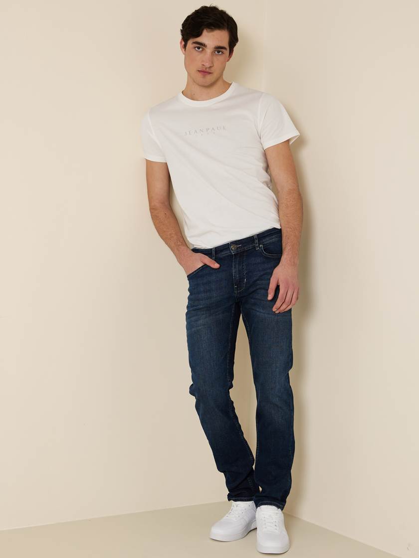 New Pierre Deep Blue Stretch Jeans DAB