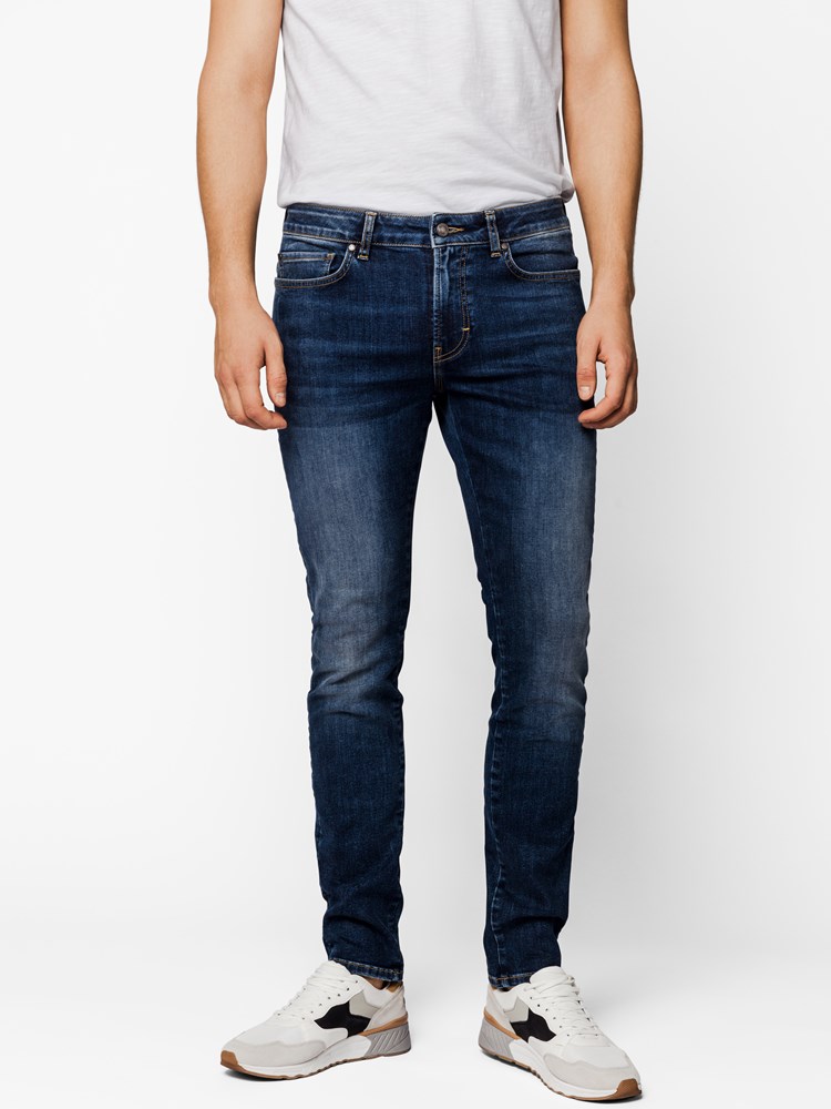 Skinny Nick Neptune Stretch Jeans 7242012_DAB-Mario Conti-S20-Modell-Front_Skinny Nick Neptune Stretch Jeans DAB.jpg_Front||Front