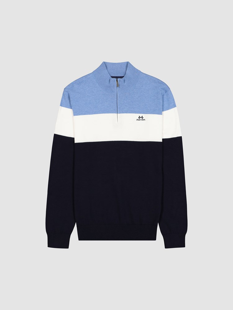 Gerard stripet zipneck 7248891_EM6-JEANPAUL-S22-front_50730.jpg_Front||Front