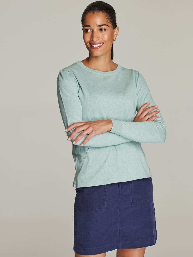Agnes genser 7248897_I5Q-JEANPAULFEMME-S22-Modell-front_46001_Agnes genser I5Q_Agnes genser I5Q 7248897.jpg_Front||Front
