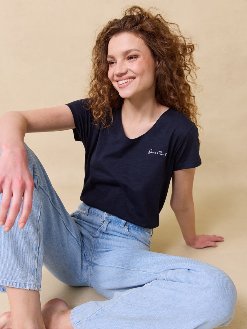 7249026 EM6 7249026_EM6-JEANPAUL-NOS-Modell-Front_4851_Agnais t-skjorte EM6.jpg_Front||Front