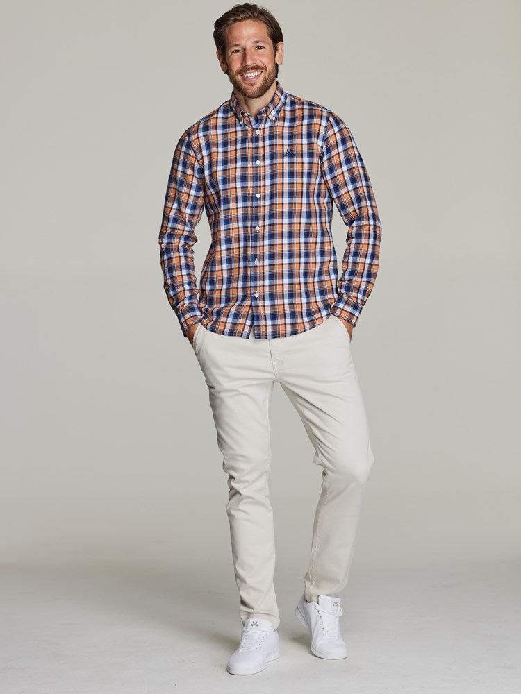 Musti skjorte - regular fit 7249045_K2D-JEANPAUL-S22-Modell-front_15961_Musti skjorte - regular fit K2D.jpg_Front||Front