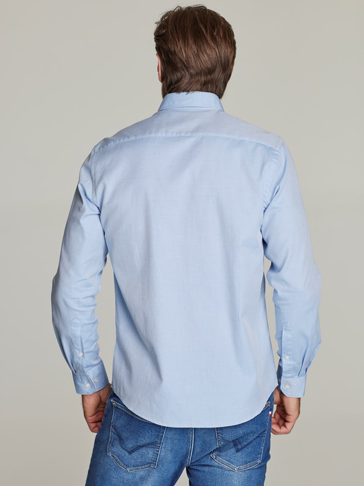 Carl Skjorte - regular fit 7249055_JEAN PAUL_S22_CARL SKJORTE_3_EPI_BLÅ_799_Modell_-back_49187_Carl Skjorte - regular fit EPI.jpg_