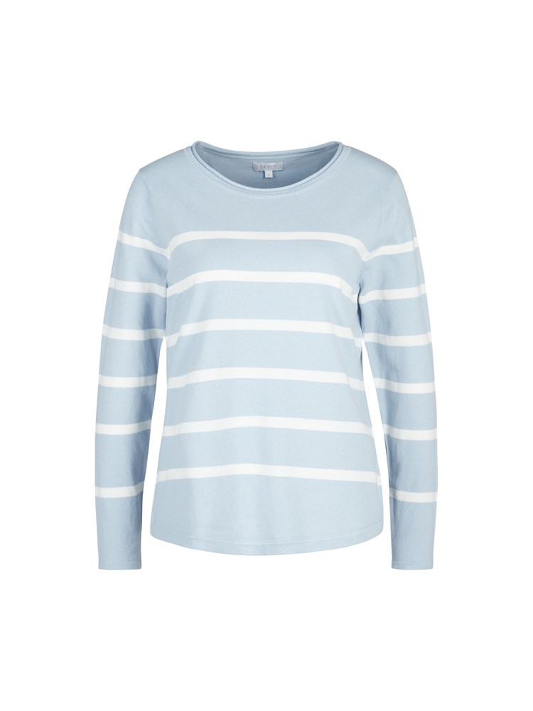 Lucilla Stripet Genser 7249219_EAU-VAVITE-S22-front_36641_Lucilla stripet genser EAU_Lucilla Stripet Genser EAU_Lucilla Stripet Genser EAU 7249219.jpg_Front||Front