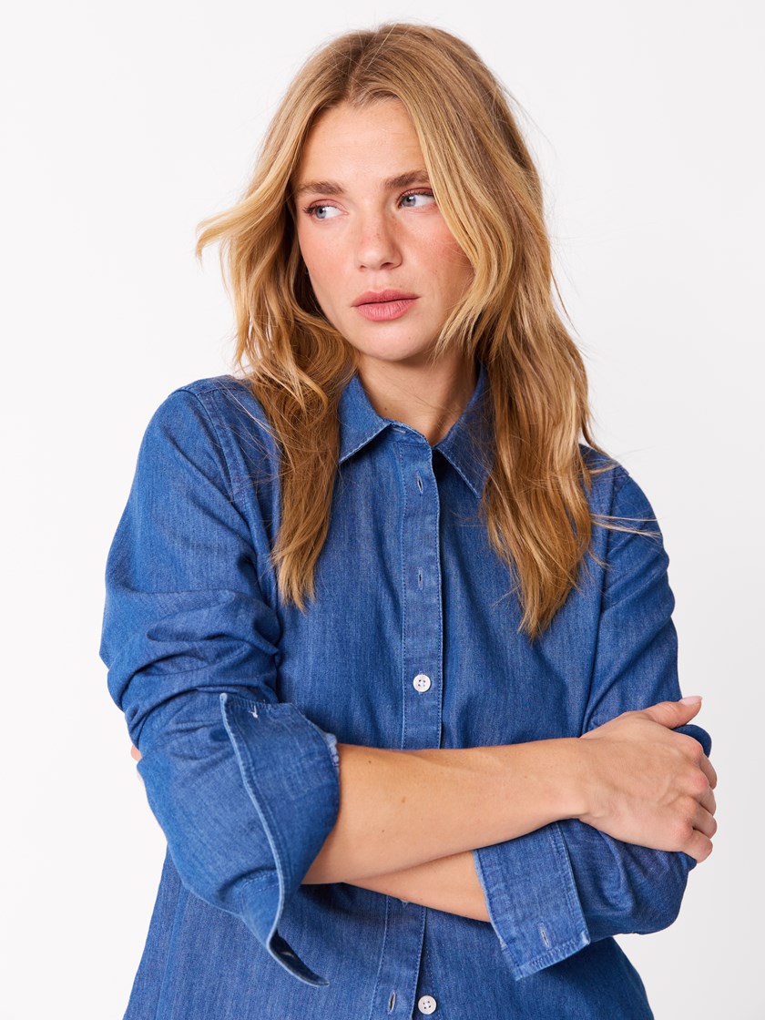 7249227 ECL 7249227_ECL_Jean Paul_Basic denim skjorte_NOOS (5)_JP Basic denimskjorte ECL.jpg_