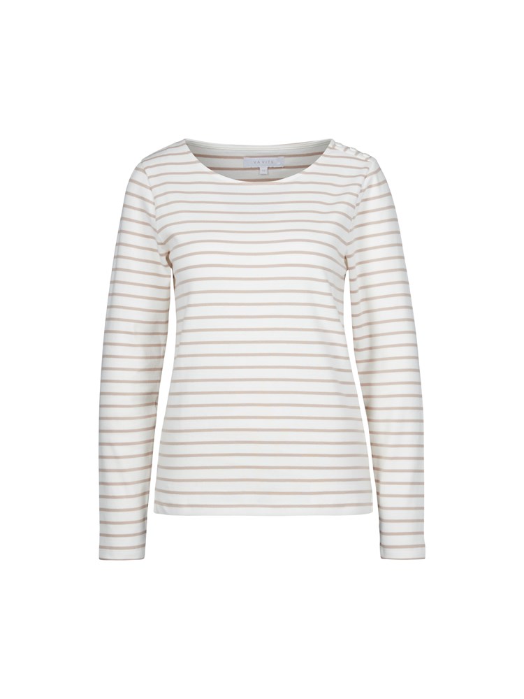 Sienna Stripet Topp 7249260_ABB-VAVITE-S22-front_70696_Sienna stripet top_Sienna stripet topp ABB_Sienna Stripet Topp ABB_Sienna Stripet Topp ABB 7249260.jpg_Front||Front