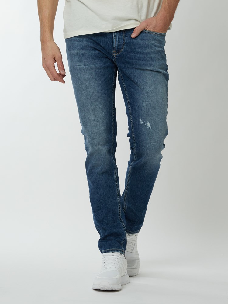 Skinny Sid vintage broken twil 7249275_DAB-HENRYCHOICE-S22-Modell-Front_chn=boys_7355_Skinny Sid vintage broken twil DAB_Skinny Sid vintage broken twil DAB 7249275.jpg_Front||Front