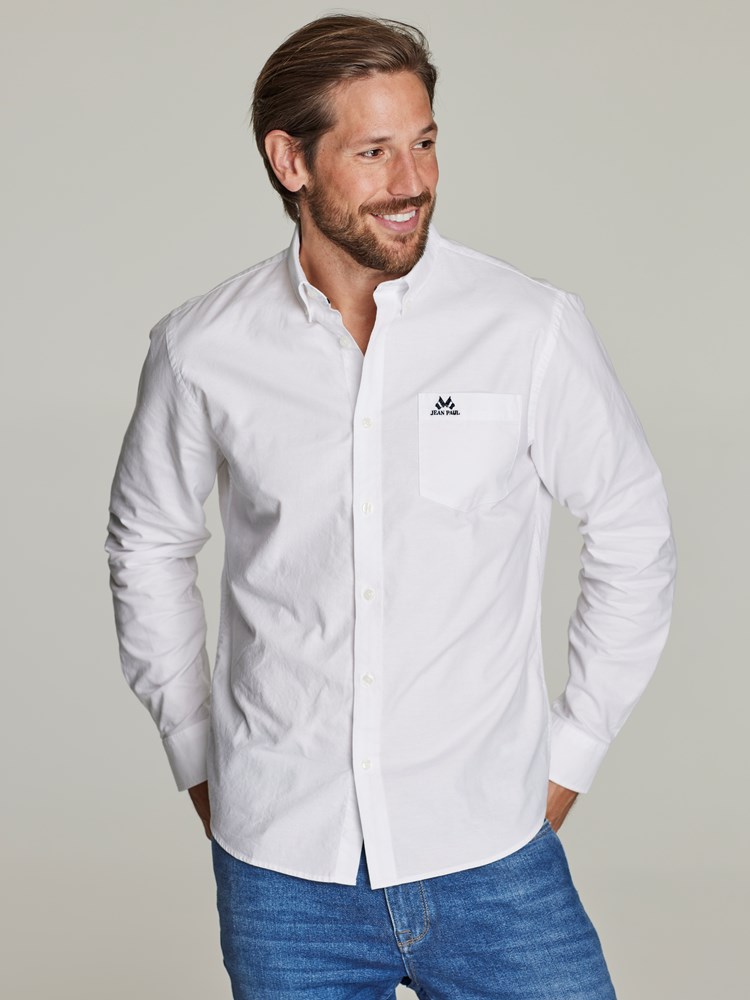 Oxford skjorte - regular fit 7249304_O68-JEANPAUL-S22-Modell-front_98307.jpg_Front||Front