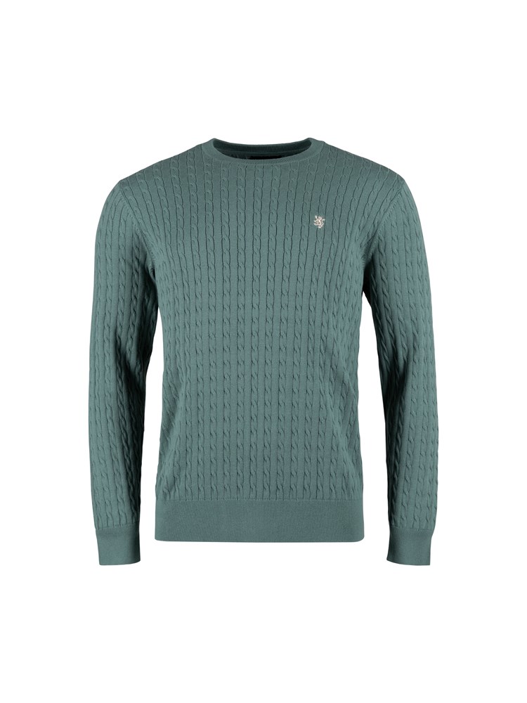 Coast kabelstrikket genser 7249549_GPS-REDFORD-S22-front_47296.jpg_Front||Front