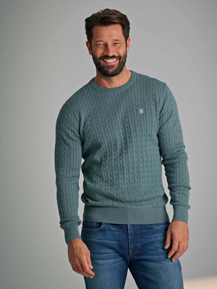 Coast kabelstrikket genser 7249549_GPS-REDFORD-S22-Modell-Front_chn=match_7142.jpg_Front||Front