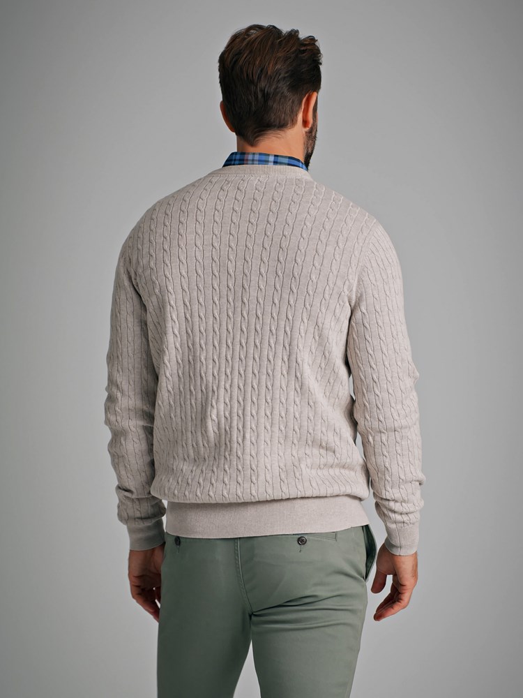 Coast kabelstrikket genser 7249549_I2X-REDFORD-S22-Modell-Back_chn=match_51815.jpg_Back||Back