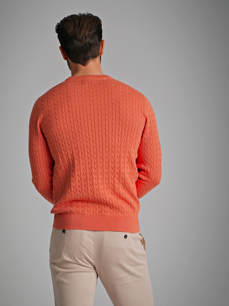 Coast kabelstrikket genser 7249549_MPR-REDFORD-S22-Modell-Back_chn=match_72055.jpg_Back||Back
