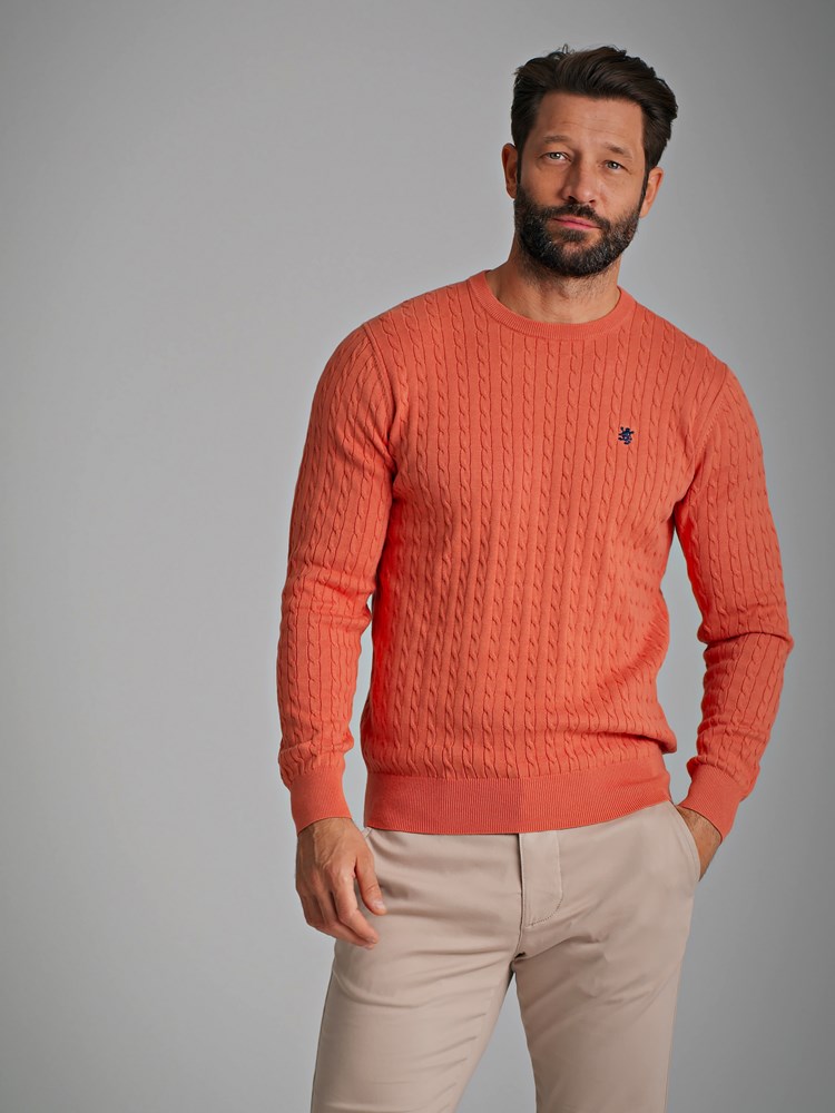 Coast kabelstrikket genser 7249549_MPR-REDFORD-S22-Modell-Front_chn=match_4765.jpg_Front||Front