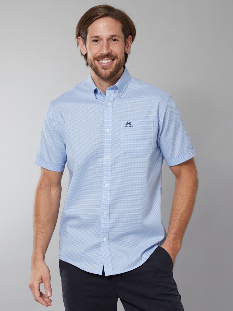 Cato skjorte - classic fit 7249970_E9O-JEANPAUL-H22-Modell-Front_9564_Cato skjorte - classic fit E9O.jpg_Front||Front
