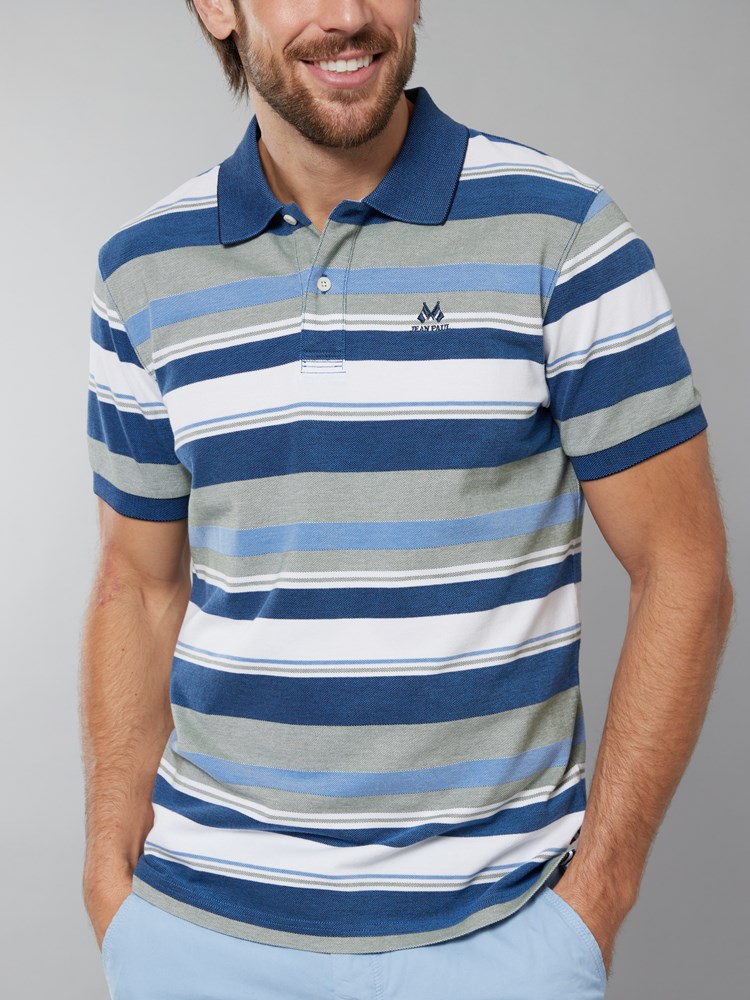 Plaisir stripet pique 7250062_EOV-JEANPAUL-H22-Modell-Front_7204_Plaisir stripet pique EOV.jpg_Front||Front