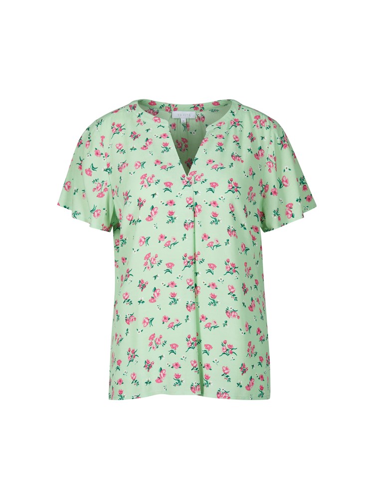 Ariel printet bluse 7250345_GEE-VAVITE-H22-Front_5851_Ariel printet bluse GEE_Ariel bluse_Ariel printet bluse GEE 7250345.jpg_Front||Front