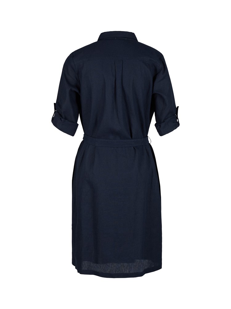 Mary skjortekjole 7250353_EM1-VAVITE-H22-Back_3880_Mary skjortekjole EM1_Mary skjortekjole EM1 7250353.jpg_Back||Back