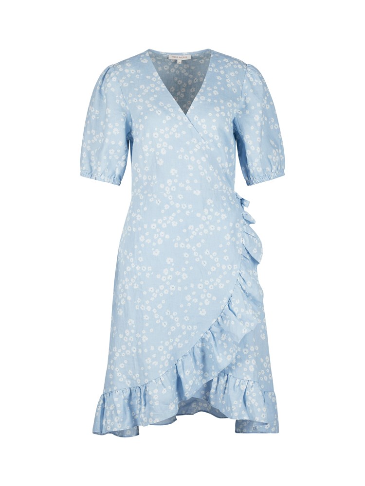 Meghan printet omslagskjole 7250400_ENS-MARIEPHILIPPE-H22-Front_4417.jpg_Front||Front