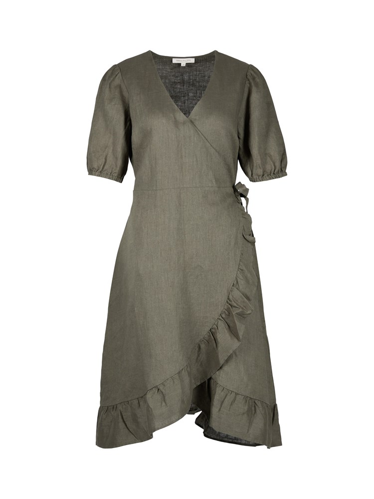 Meghan omslagskjole 7250434_GUJ-MARIEPHILIPPE-H22-Front_5252.jpg_Front||Front