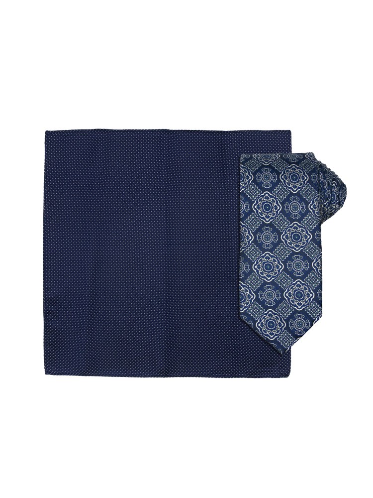 X-Plizit slips og  lommetørkle 7251358_EM6-INTEX-A22-front_X-PLIZIT SILKESLIPS+LOMMETØRKL.jpg_Front||Front