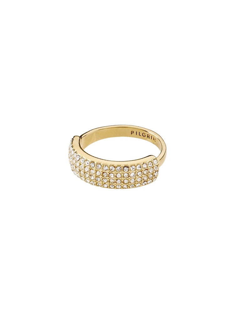 Heat ring med krystaller 7252227_Q1G-PILGRIM-A23-front1_Heat ring med krystaller Q1G_Heat ring med krystaller Q1G 7252227.jpg_