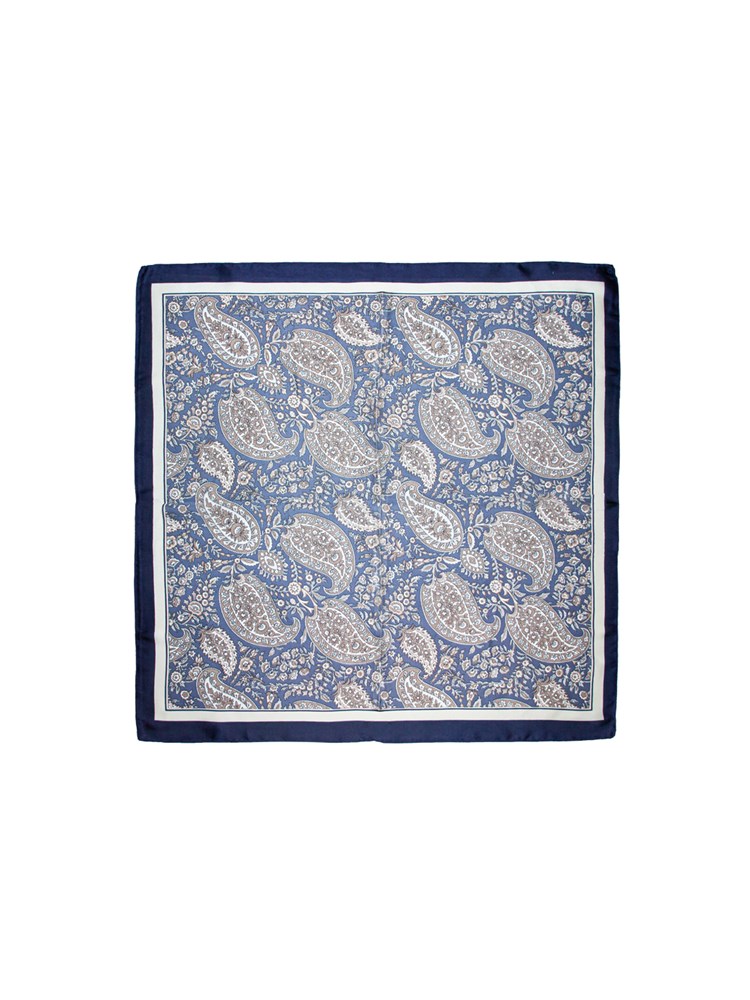 Skjerf 7252326_EM1-SKJERF-W23-F_Skjerf Paisley 70X70 Blå EM1 7252326_Skjerf EM1.jpg_