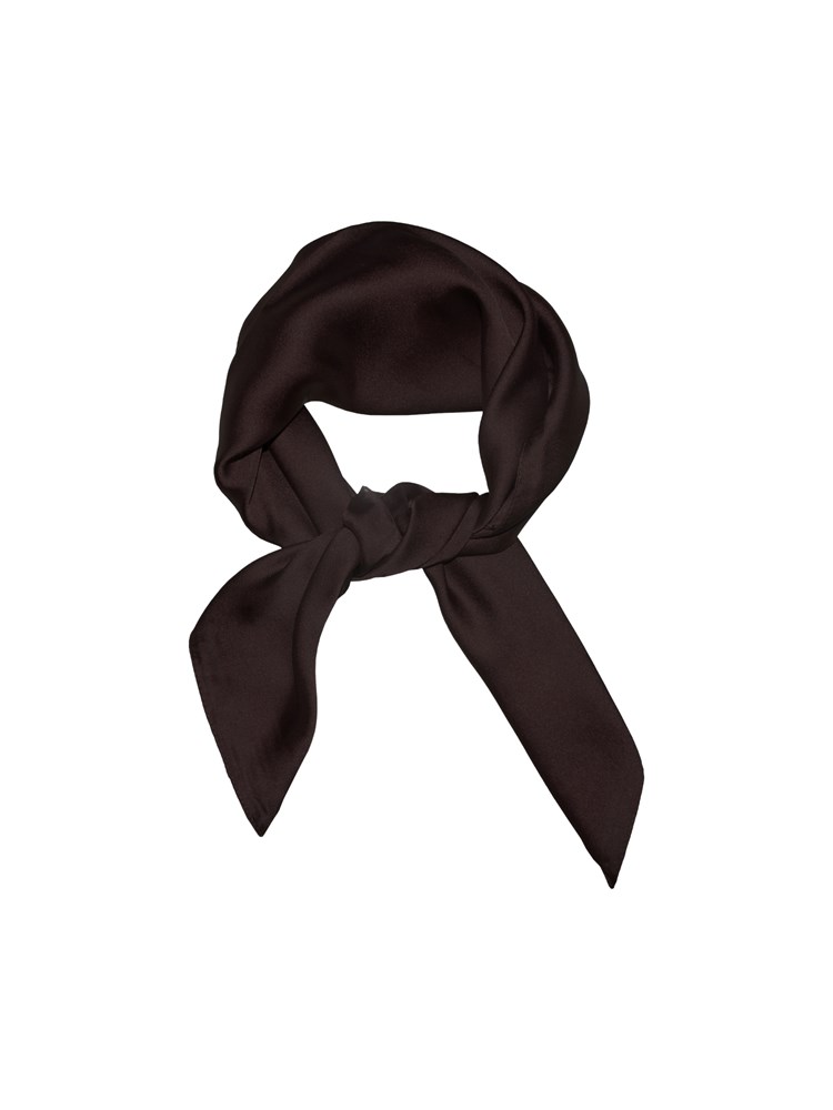 Skjerf 7253660_AIU_Skjerf ensfarget 70x70 brun_Skjerf AIU_Skjerf AIU 7253660.jpg_