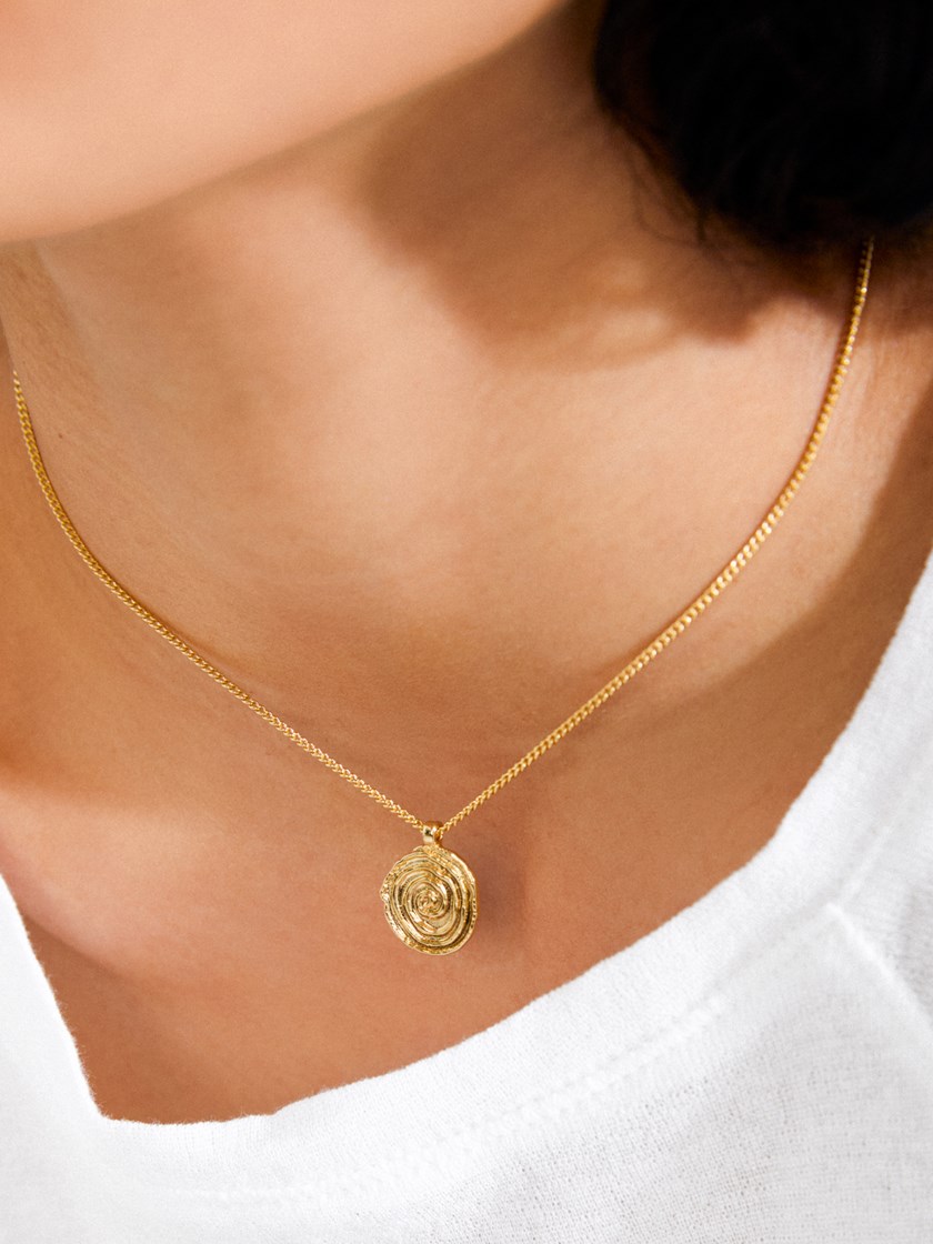 7253834 Q1G 7253834_Q1G_PILGRIM_Air Coin Necklace 4_Air Coin Necklace Q1G 7253834.jpg_