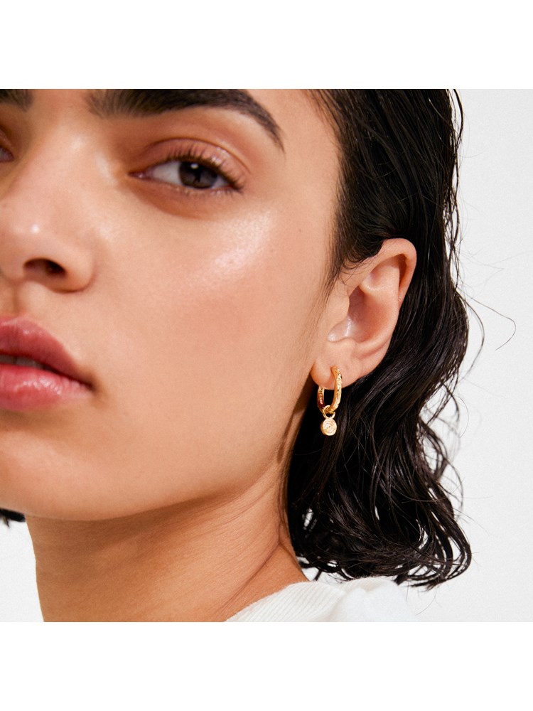 Fire Hoop Earrings 7253838_Q1G_PILGRIM_Fire Hoop Earrings 2_Fire Hoop Earrings Q1G_Fire Hoop Earrings Q1G 7253838.jpg_