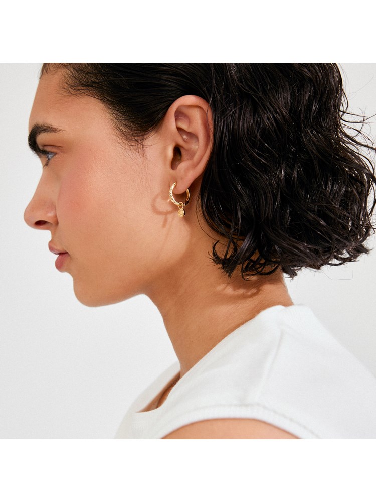 Fire Hoop Earrings 7253838_Q1G_PILGRIM_Fire Hoop Earrings 3_Fire Hoop Earrings Q1G_Fire Hoop Earrings Q1G 7253838.jpg_