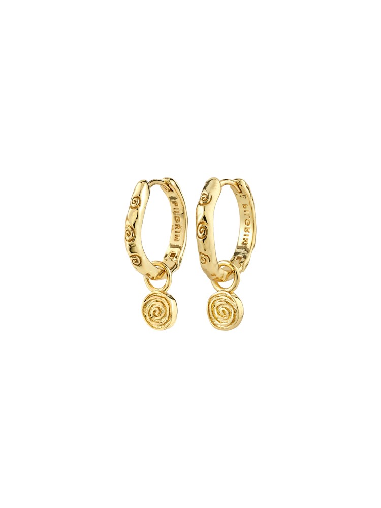 Fire Hoop Earrings 7253838_Q1G_PILGRIM_Fire Hoop Earrings_Fire Hoop Earrings Q1G_Fire Hoop Earrings Q1G 7253838.jpg_