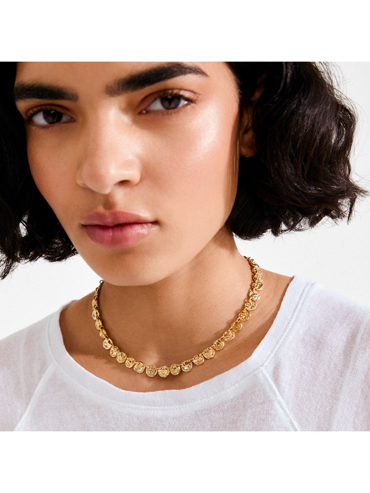 Fire Necklace 7253840_Q1G_PILGRIM_Fire Necklace 2_Fire Necklace Q1G 7253840.jpg_