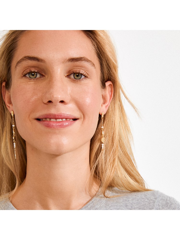 Fire Earrings 7253844_Q1G_PILGRIM_Fire Earrings 1_Fire Earrings Q1G 7253844.jpg_