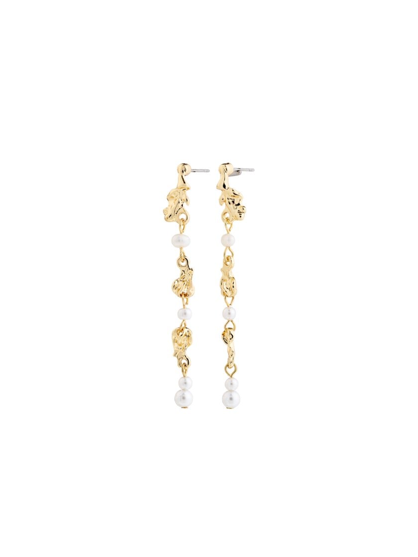 7254001 Q1G 7254001_Q1G_PILGRIM_SLOAN pearl earrings gold-plated_1_Sloan Pearl Earrings Q1G.jpg_