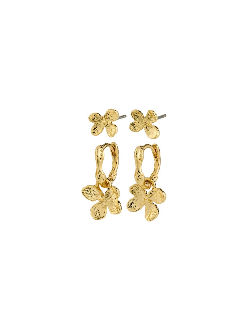 7254106 Q1G 7254106_Q1G_PILGRIM_oredobber_gold_dame_A26_1_Ajani Earrings 2-In-1 Set Q1G.jpg_