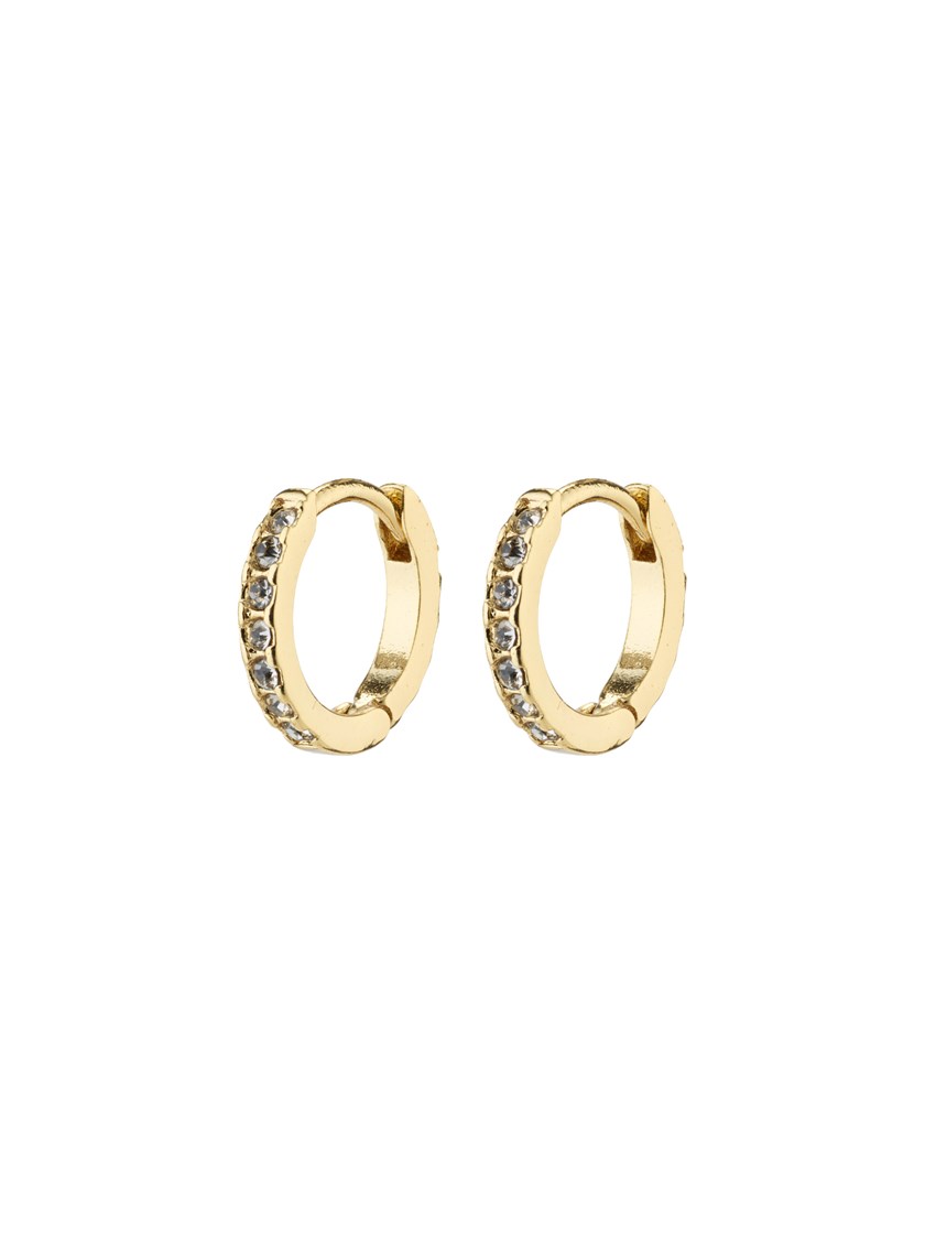 7254114 Q1G 7254114_Q1G_PILGRIM_oredobber_gold_dame_A26_1_Ebna Mini Crystal Huggie Hoops Q1G.jpg_