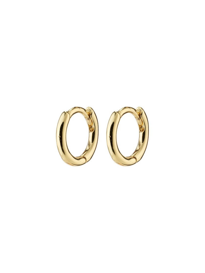 7254115 Q1G 7254115_Q1G_PILGRIM_oredobber_gold_dame_herre_unisex_A26_1_Eanna Huggie Hoops Q1G.jpg_