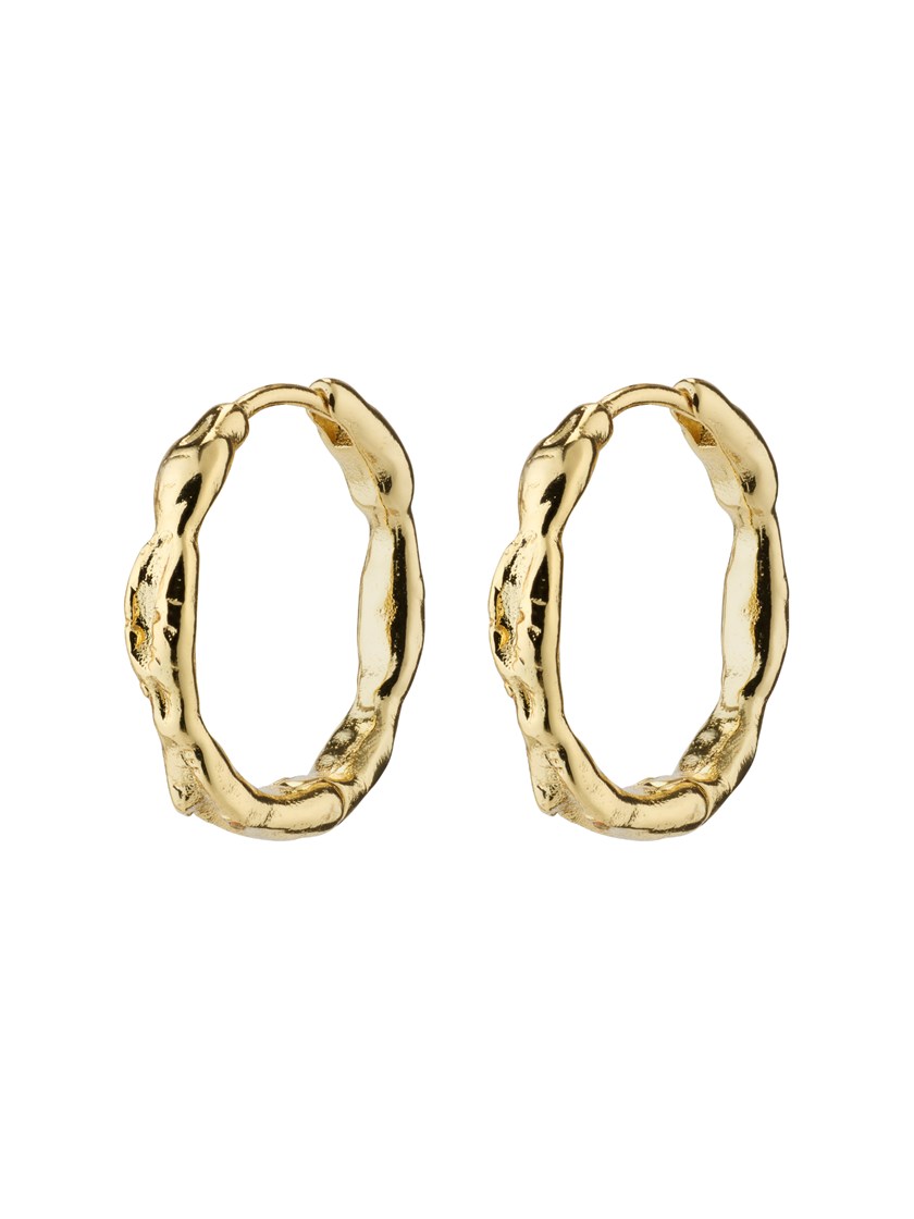 7254119 Q1G 7254119_Q1G_PILGRIM_oredobber_gold_dame_A26_6_Eddy Organic Shaped Hoops Q1G.jpg_