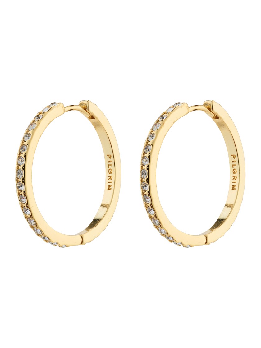 7254126 Q1G 7254126_Q1G_PILGRIM_oredobber_gold_dame_A26_1_Ebna Maxi Crystal Hoops Q1G.jpg_