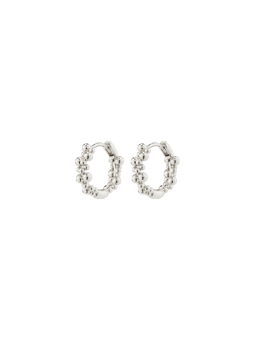 7254130 C38 7254130_C38_PILGRIM_oredobber_silver_dame_herre_unisex_A26_1_Solidarity S Bubbles Hoops C38.jpg_