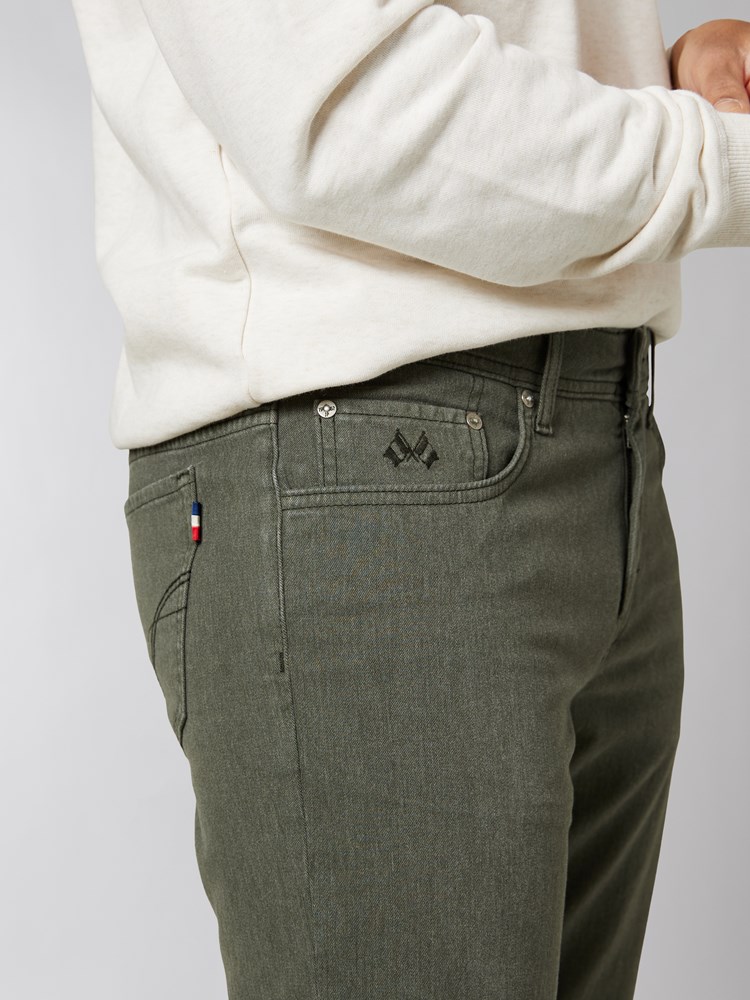 Leroy melange stretch 7500125_GUC_Jean Paul_Leroy Melange Stretch Bukse_A22_Modell (6).jpg_