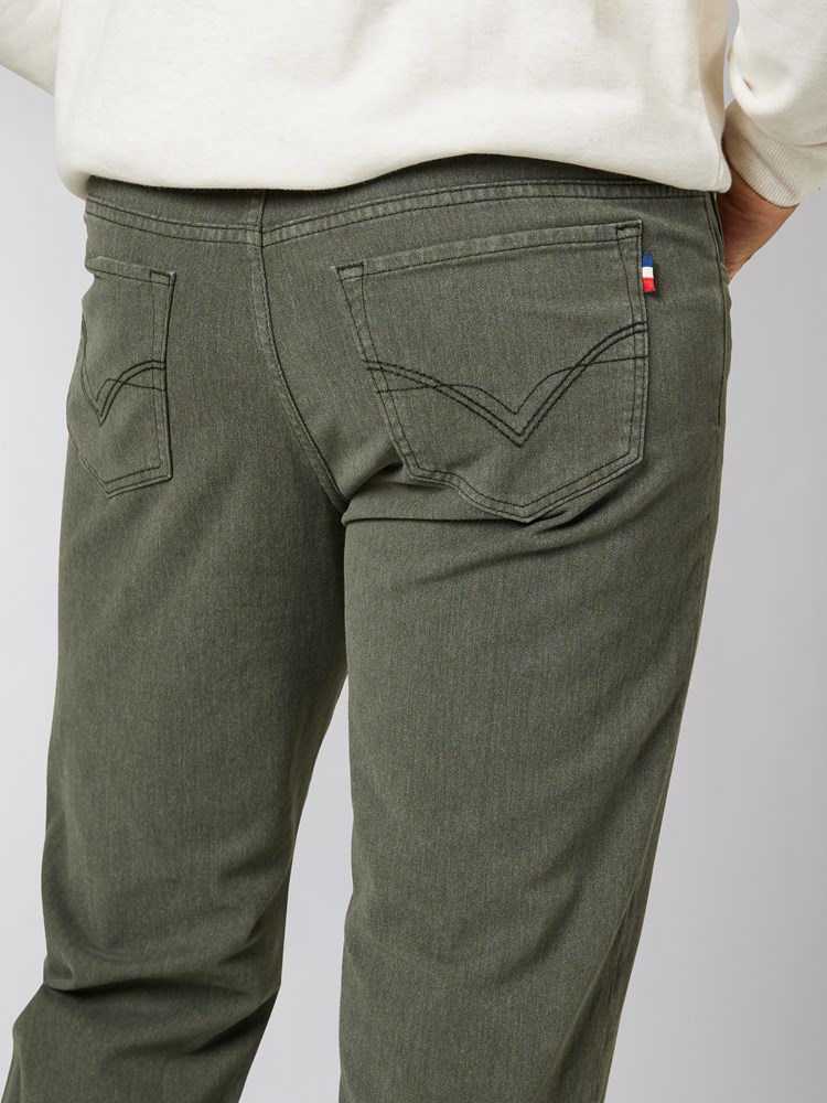 Leroy melange stretch 7500125_GUC_Jean Paul_Leroy Melange Stretch Bukse_A22_Modell (7).jpg_