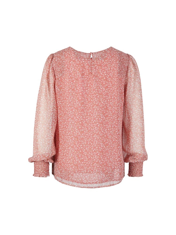 Lucette mønstret bluse 7500203_MPQ-VAVITE-A22-Back_7633_Lucette mønstret bluse_Lucette mønstret bluse MPQ_Lucette mønstret bluse MPQ 7500203.jpg_Back||Back