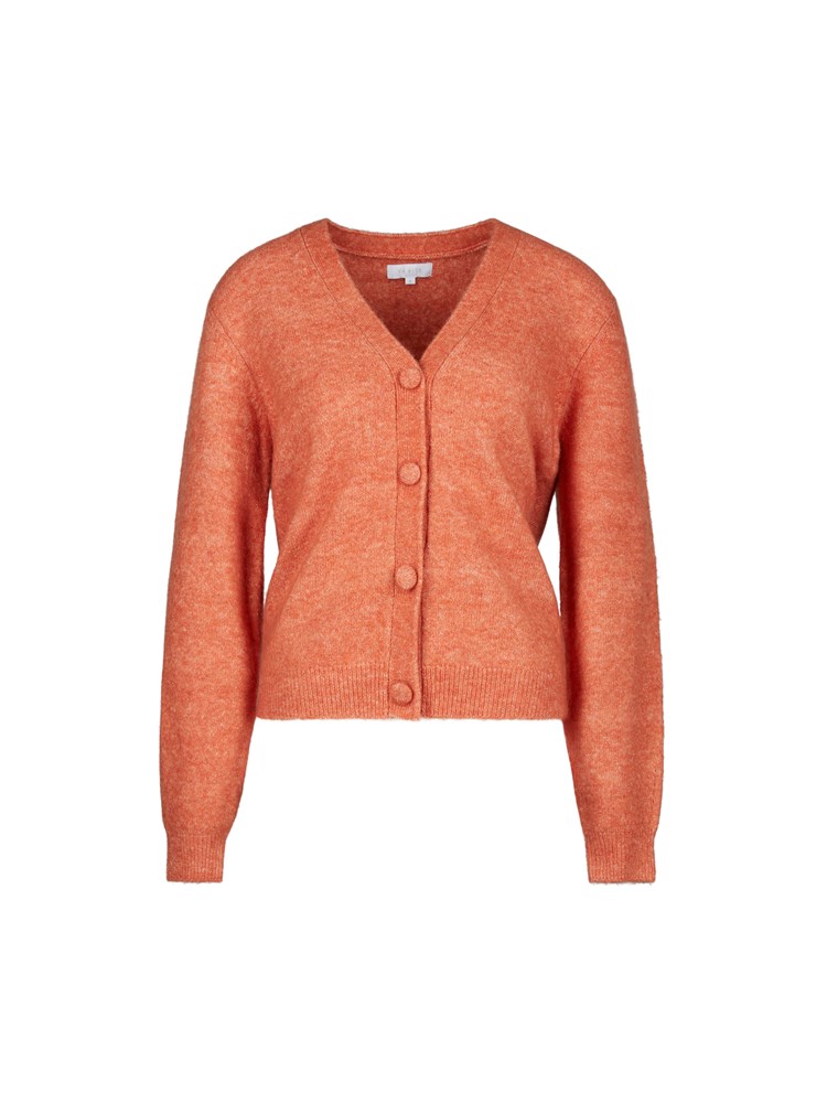 Serena v-hals cardigan 7500218_K4G-VAVITE-A22-Front_7837_Serena v-hals cardigan_Serena v-hals cardigan K4G_Serena v-hals cardigan K4G 7500218.jpg_Front||Front